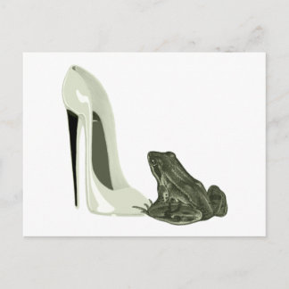 Stiletto Shoe och Frog Art Gifts Vykort