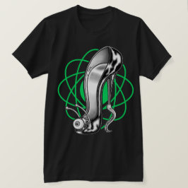 Stilettoid™/Grönt Atom T-Shirt
