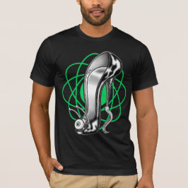 Stilettoid™/Grönt Atom T-Shirt