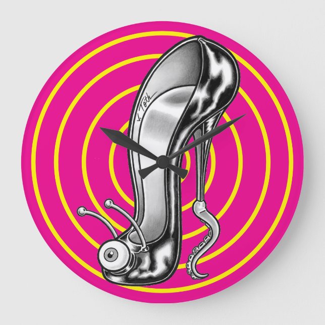 Stilettoid™ Large Clock Stor Klocka (Framsida)