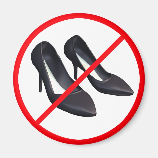 Stilettos Forbidden! Magnet (Framsidan)