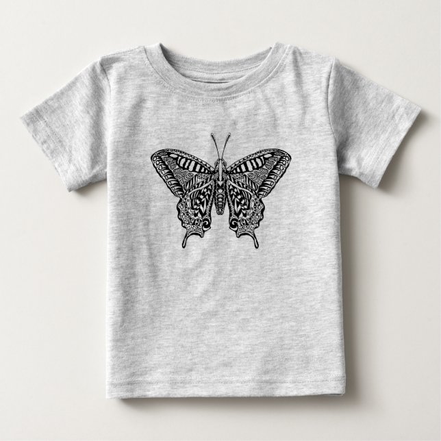 Stilfjäril Tee Shirt (Framsida)