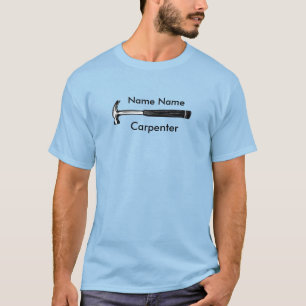 Stilfull affärssnickareWoodwork bultar verktyg T-shirt