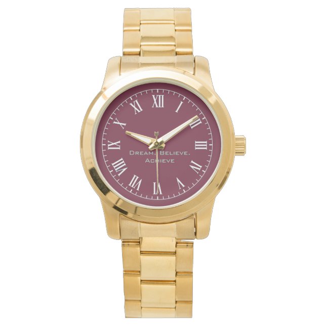Stilfull anpassad klocka present (Framsida)