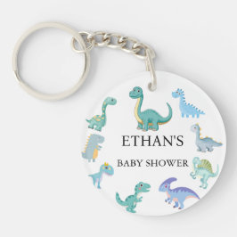 Stilfull dinosaurie-babyshower vit