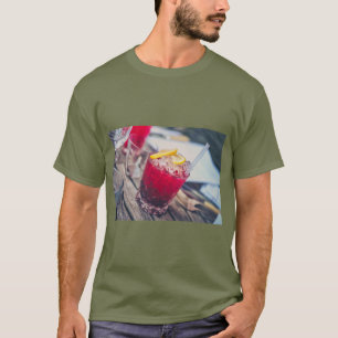 Stilfull dryckesdesign t shirt