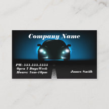 Stilfull Elegant Blå Djärv Automobil EU