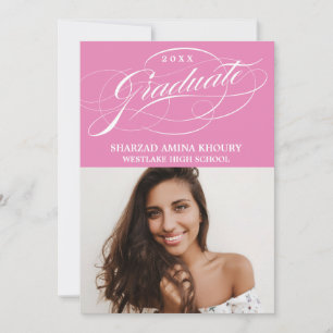 STILFULL ELEGANT SKRIFT 2 EXAMENSFIRANDE FESTINBJU INBJUDNINGAR