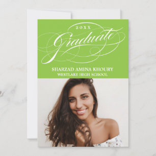 STILFULL ELEGANT SKRIFT 2 EXAMENSFIRANDE FESTINBJU INBJUDNINGAR