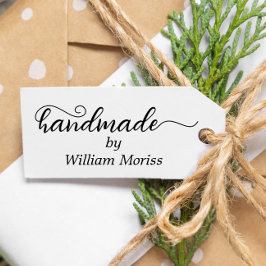 Stilfull enkel handskriven typsnitt för företag presentetikett