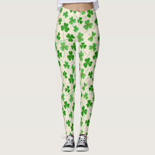 Stilfull fyrklöver leggings