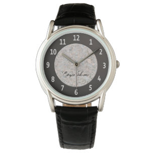 Stilfull geologistenstruktur armbandsur