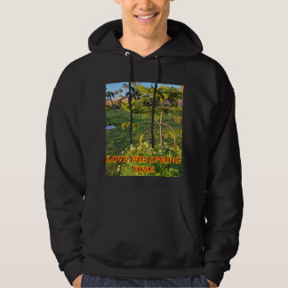 Stilfull grafisk hoodie