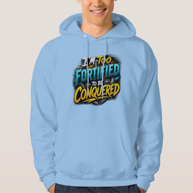 Stilfull grafisk sweatshirt – Trendig unisexkläder (Framsida)
