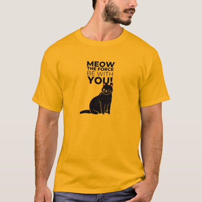 Stilfull gul t-shirt  Ljus, bekväm & trendig (Framsida)