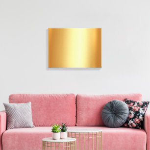 Stilfull guld bakgrund för ditt foto horisontellt canvastryck