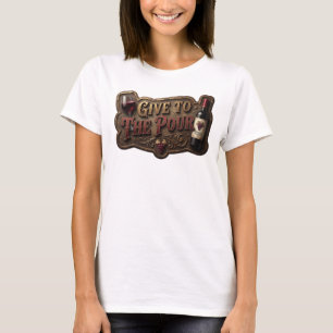 Stilfull guldfärg GIV TILL DEN SOM HÄLLER Utmärkan T Shirt