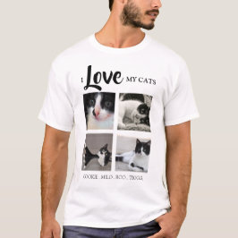 Stilfull | Jag älskar min | Katt | Foto T Shirt