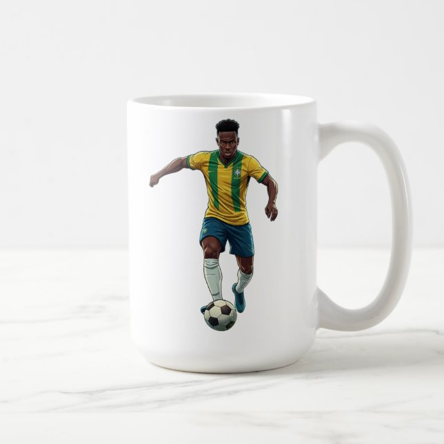 Stilfull kaffekopp för fotbollsentusiaster (Höger)