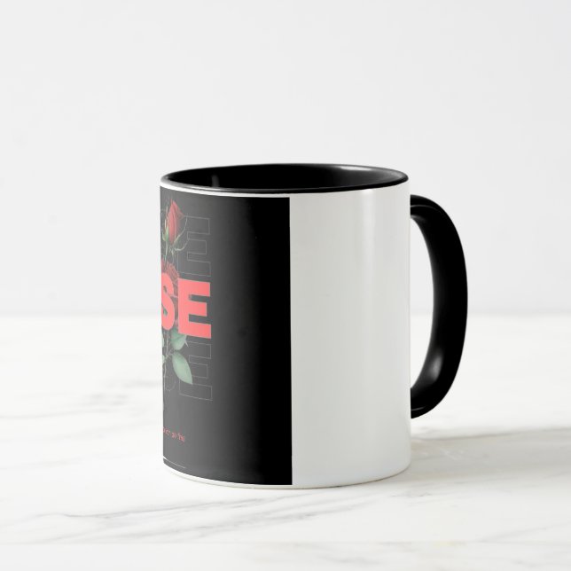 Stilfull kaffemugg – Trendig anpassad designkopp (Framsida höger)