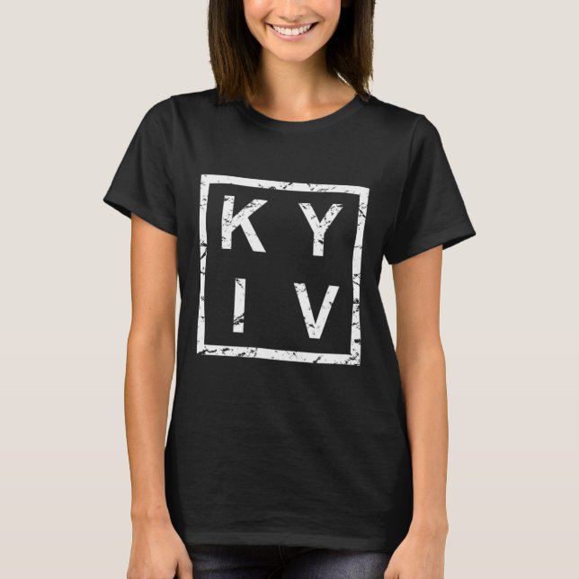 Stilfull Kiev Kyiv  T Shirt (Framsida)