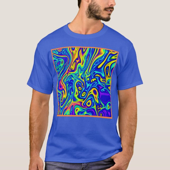 Stilfull konst Mönsterformer T Shirt (Framsida)