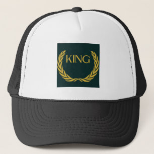 Stilfull KRONINGS-tryckt personlig krona logotyp p Keps
