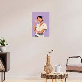 Stilfull kvinna poster
