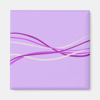 Stilfull lila  magnet