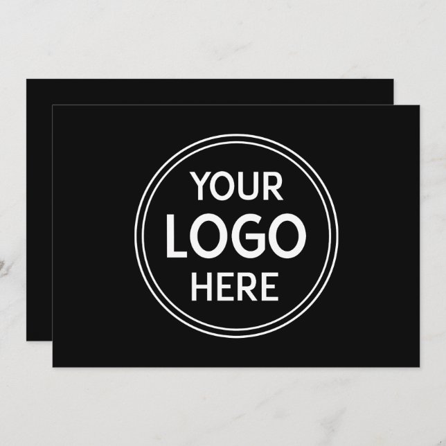 Stilfull & Modern Skräddarsydda Verk Verifierade  Inbjudningar (Fram/baksida)