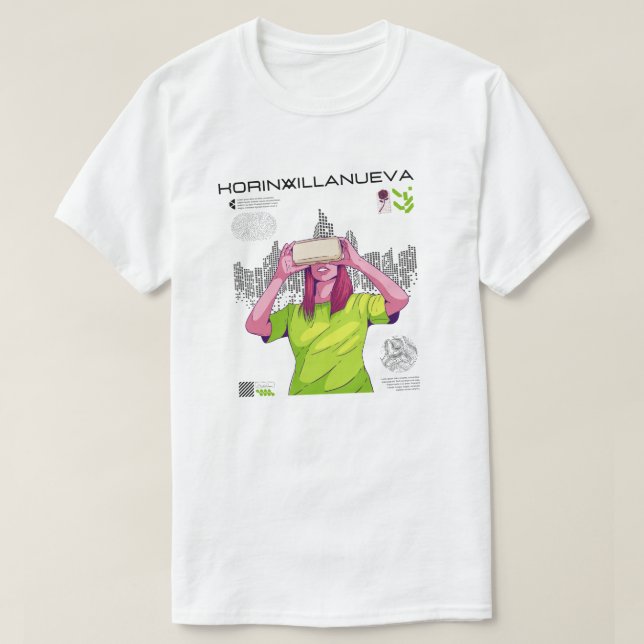 Stilfull modern t-shirt elegant design (Design framsida)