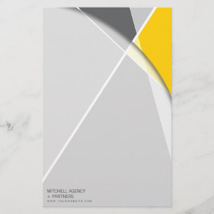 Stilfull modkonst för korsmönstrat geometriskt brevpapper