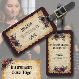 Stilfull Musikstuderande Oboe Instrumentfodral Eti Bagagebricka