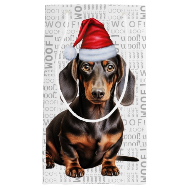 Stilfull och rolig jul för Dachshund-älskare (Framsidan)