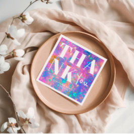 Stilfull Opalsten Kraftig Tack Bröllop Pappersservett