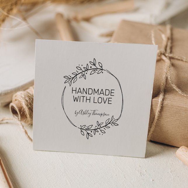 Stilfull Personlig Handgjord Av Stämpel (Skapare uppladdad)