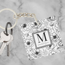 Stilfull Personlig Initial Monogram