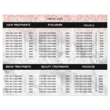 Stilfull Pink Salon Spa Prislista