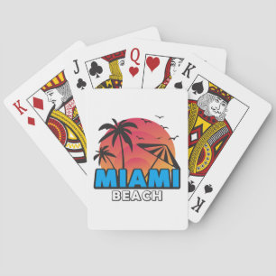 Stilfull Retro Miami Beach Resa Casinokort