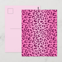 Stilfull rosa leopardtryck