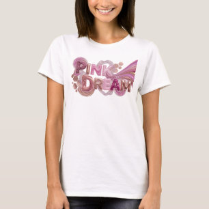 Stilfull rosa PINK DREAM Statement T-shirt