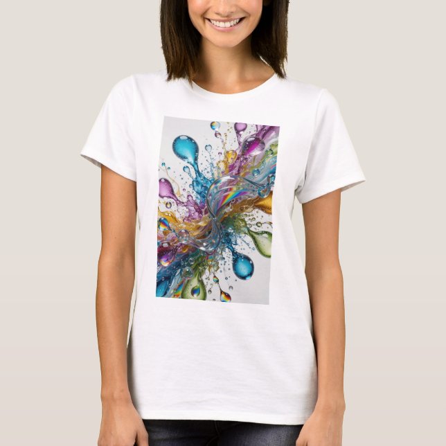 Stilfull silver VATTENSTänk T-shirt (Framsida)