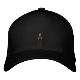 Stilfull skräddarsydd "A"-monogramgarderob Broderad Keps