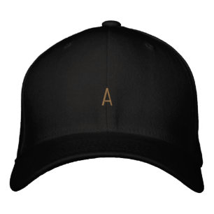Stilfull skräddarsydd "A"-monogramgarderob Broderad Keps