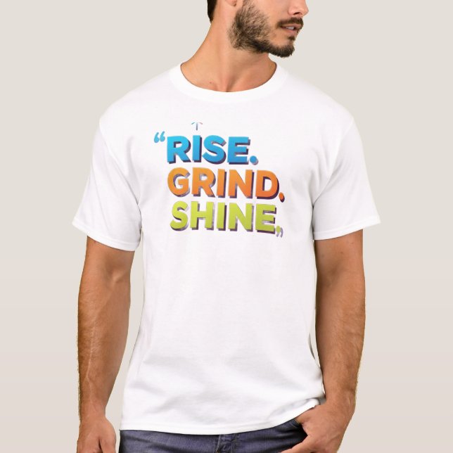 Stilfull skräddarsydd grafisk t-shirt (Framsida)