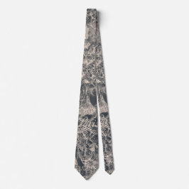 Stilfull svart Paris Toile-design Slips