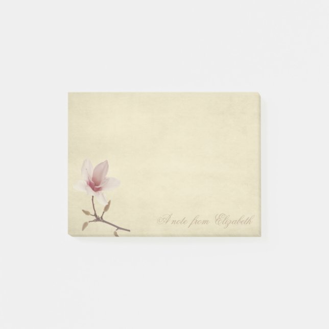 Stilfull tjej, Magnolia Post-it Block (Framsida)