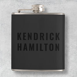 Stilfull Trendig Svart Ut Modern Minimalistisk Enk Fickplunta