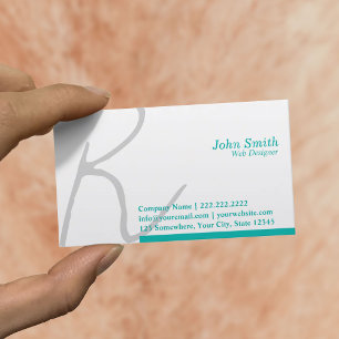 Stilfull typografiwebbdesignvisitkort visitkort