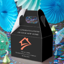 Stilfull unik svart fastighetsmäklare